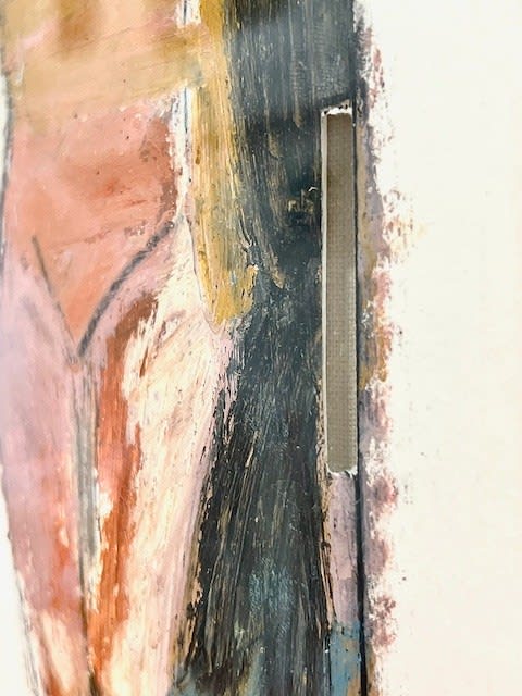 Manuel Neri, Mujer Pegada Study (Gustavo No. 15), 1985