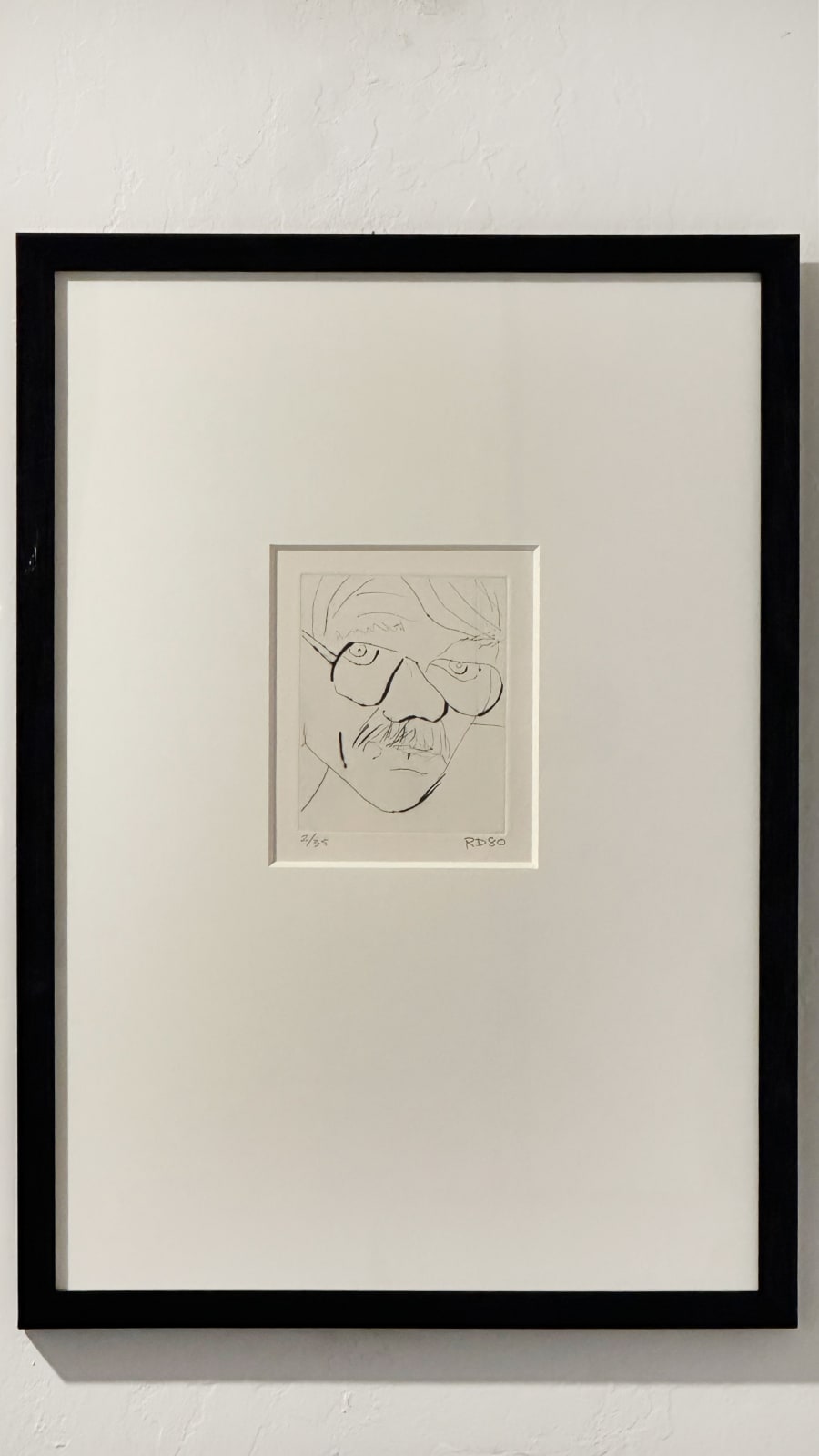 Richard Diebenkorn, Self Portrait, 1980