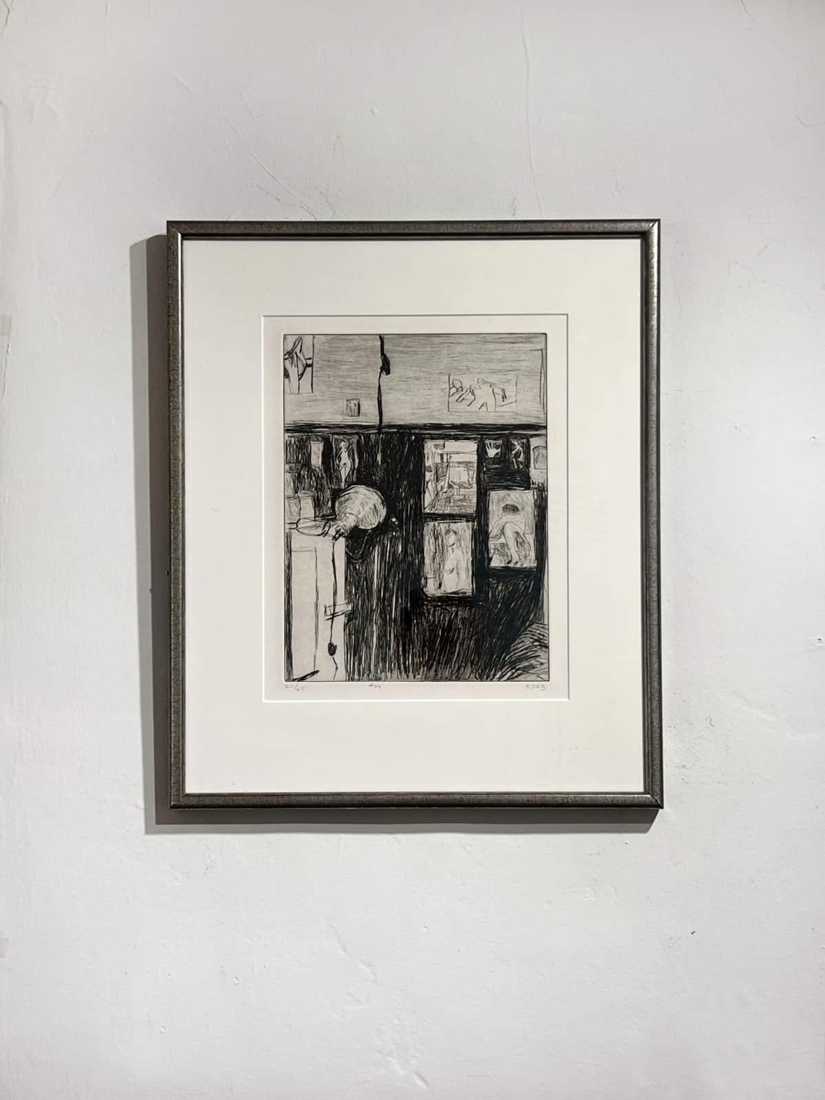 Richard Diebenkorn, No. 39 from a series of 41 Etchings and Drypoints, 1963