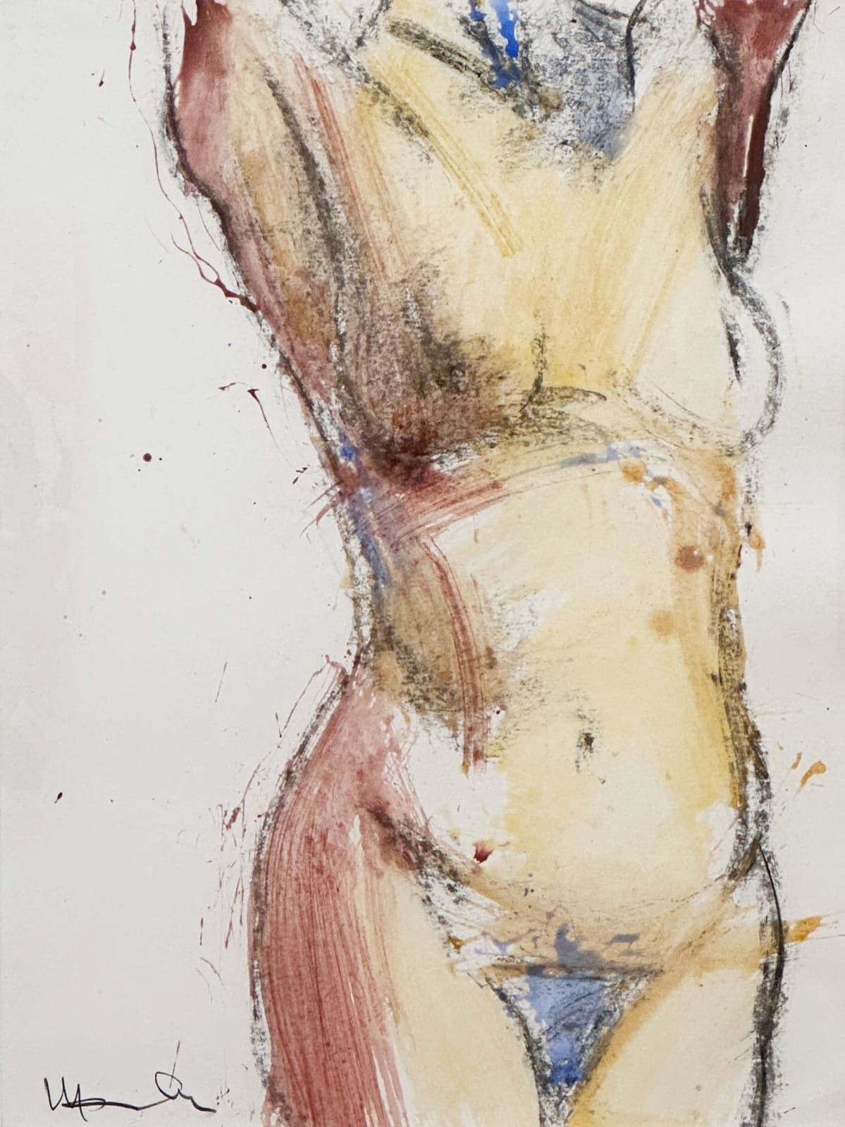 Manuel Neri, Amante Drawing I, 2009
