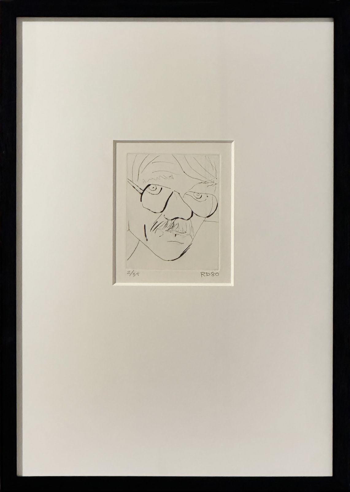 Richard Diebenkorn, Self Portrait, 1980