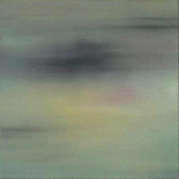 Filio Galvez, Untitled, from "R.I.P (Reverse image Paintings) " series, 2020