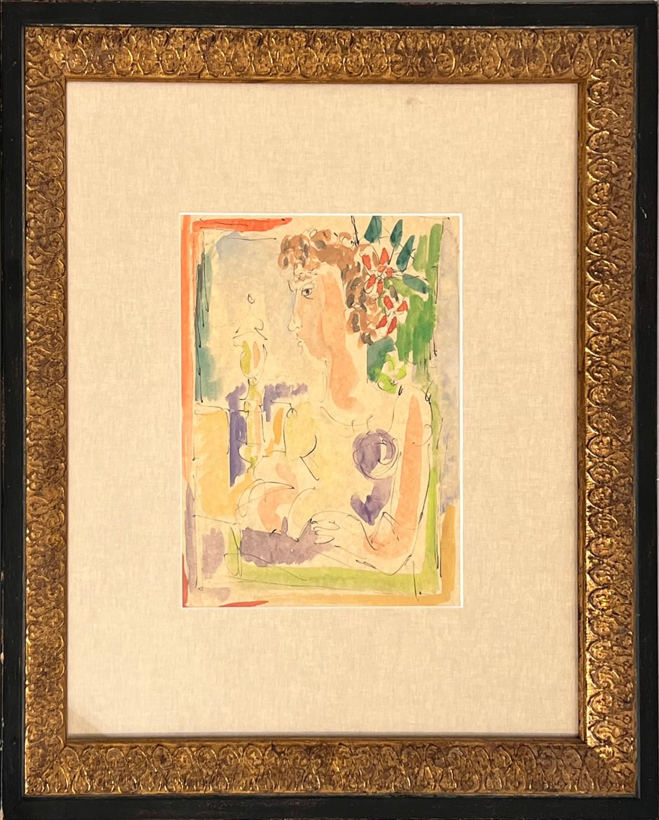 Mariano Rodriguez, Mujer sentada, c. 1942