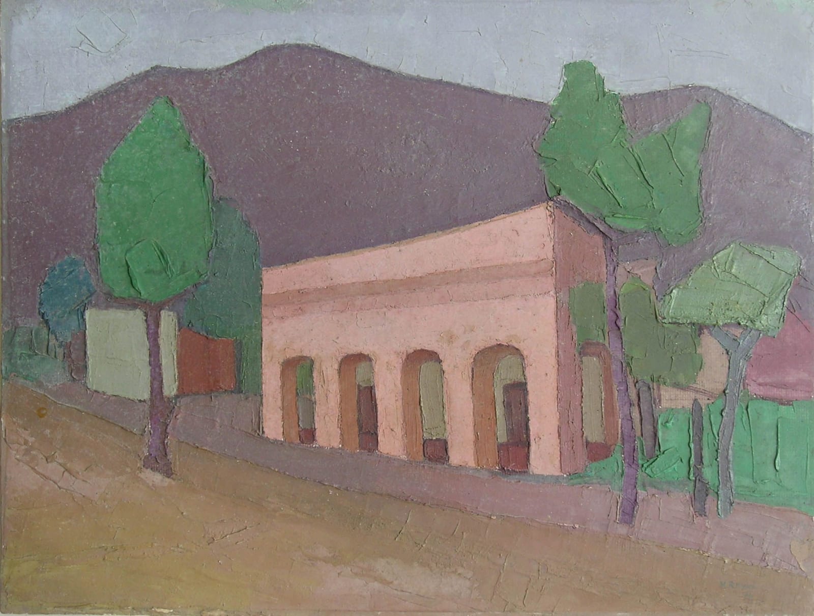Manuel REYNA, La Casa Rosa, 1976