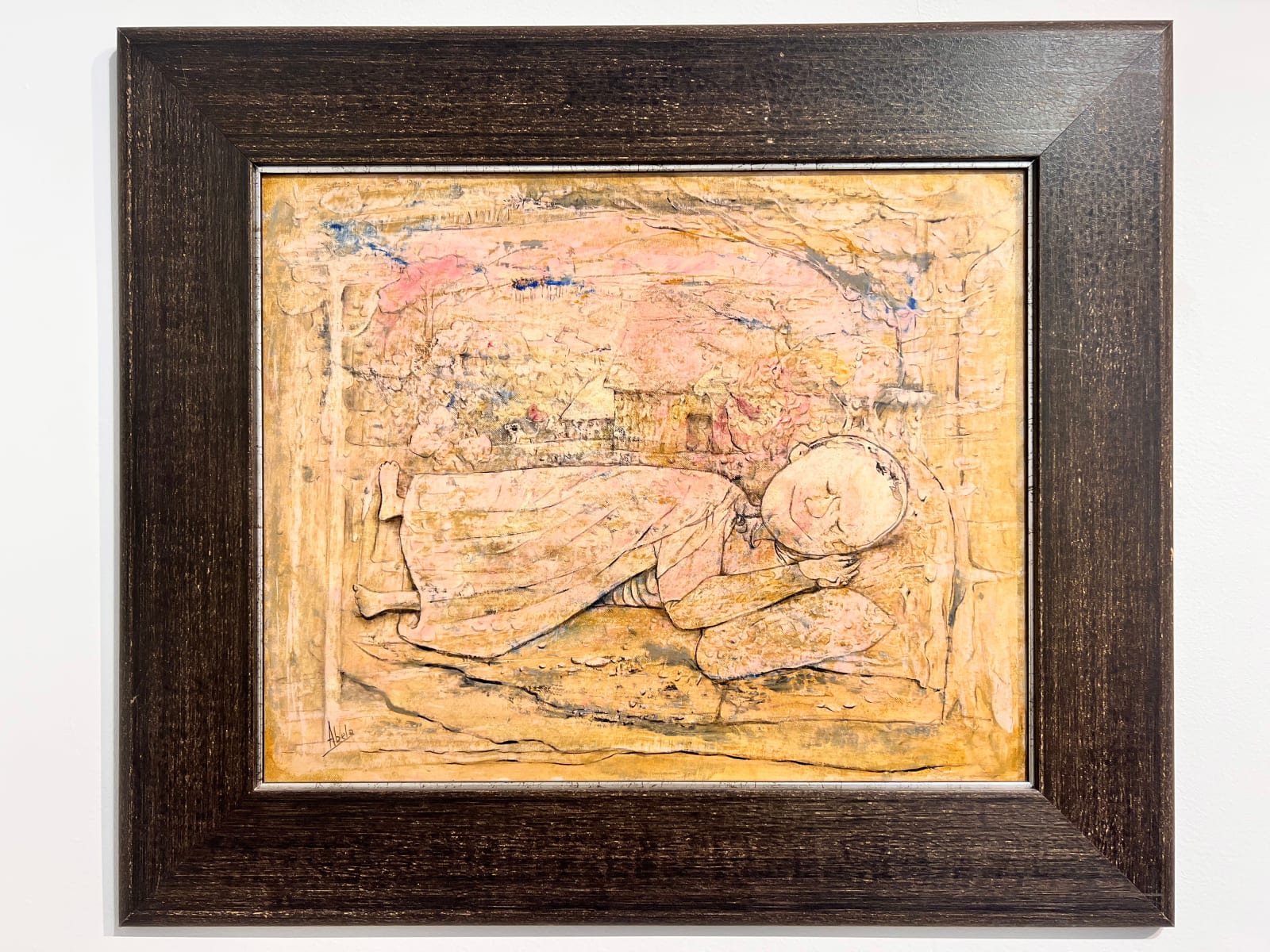Eduardo Abela, El niño dormido, 1955