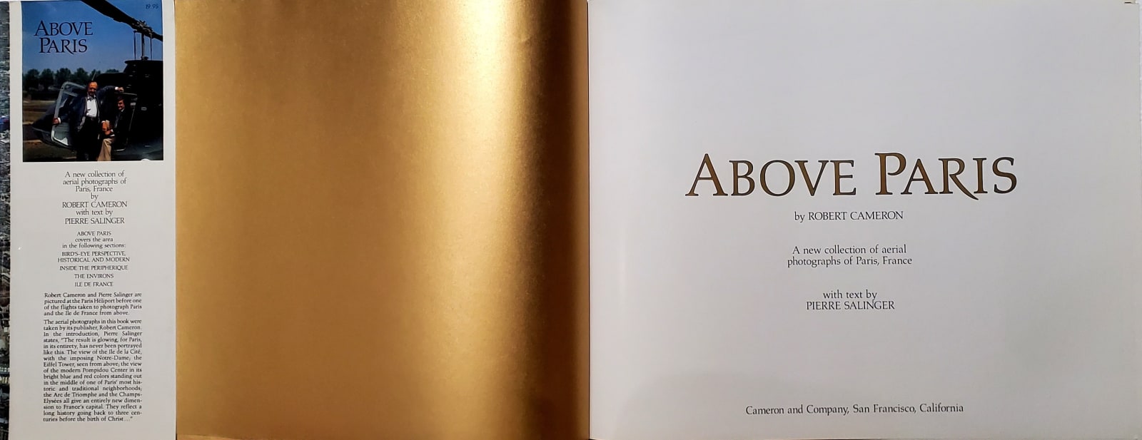 Robert Cameron / Pierre Salinger, Above Paris, 1984