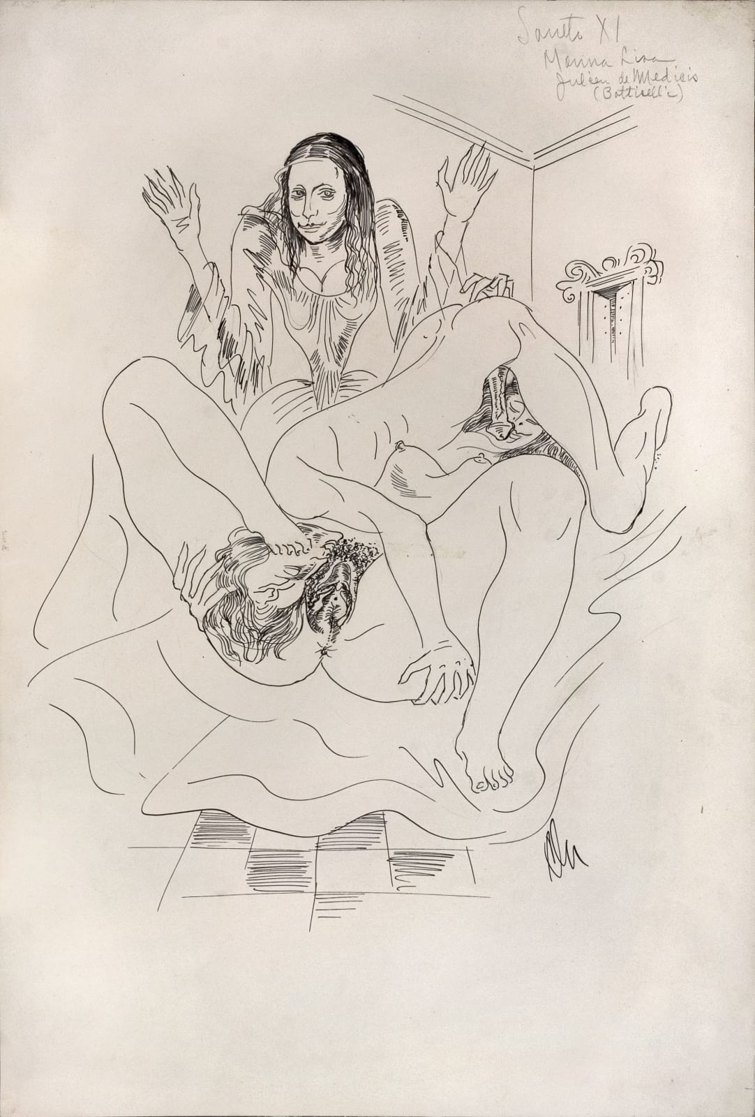 Carlos Enriquez, Sonnet series - Soneto XI, Circa 1940