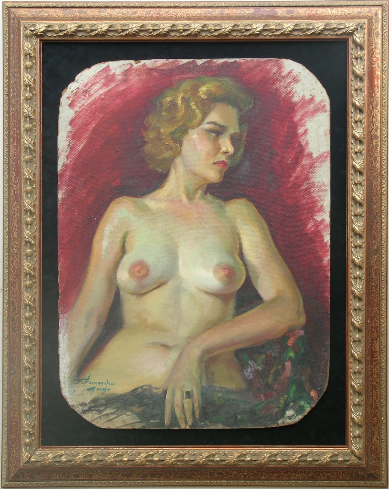 Silvia Fernandez Arrojo, Nude (ca. 1950), c. 1950
