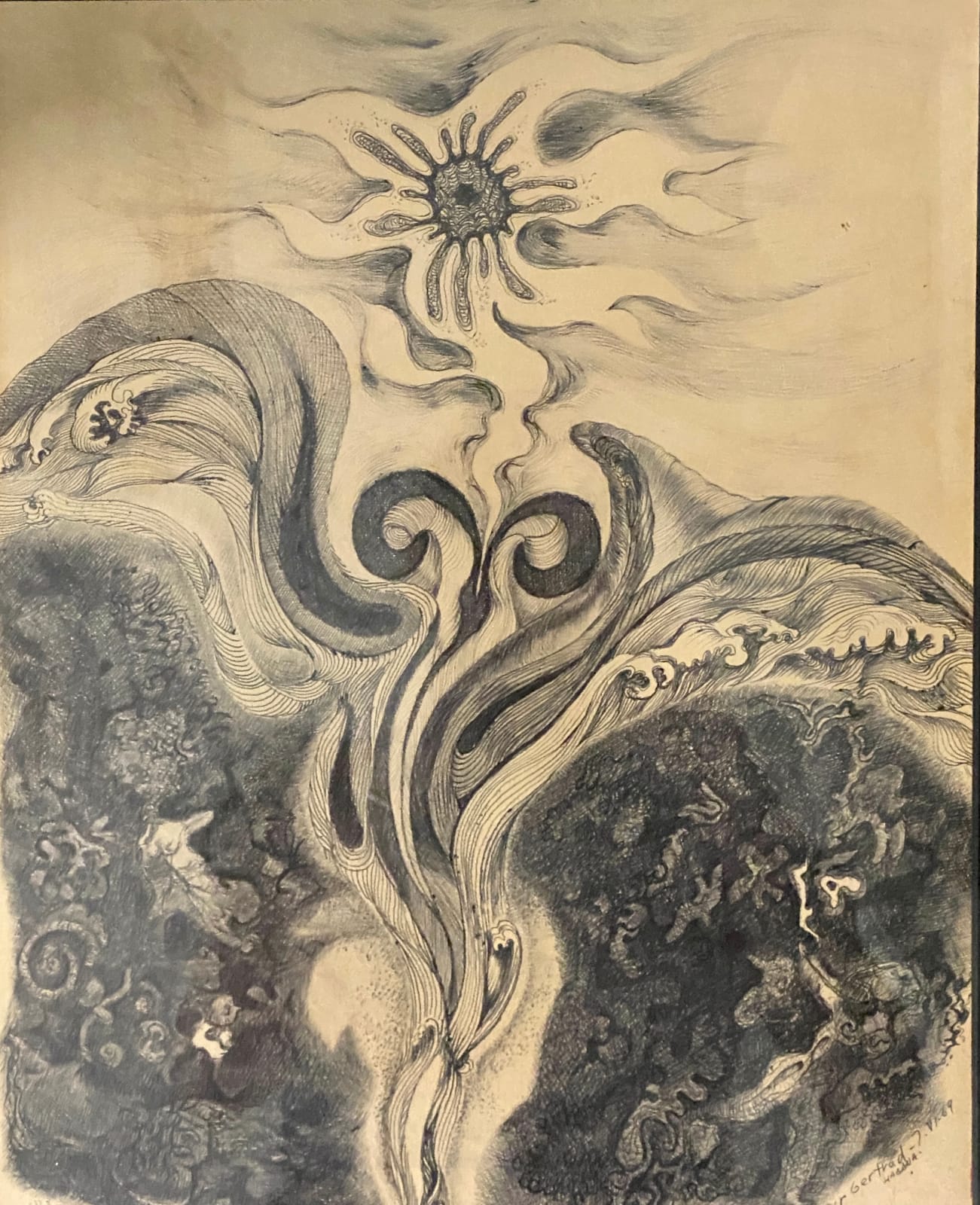 Luis Martinez-Pedro, Für Gertrud (1969), 1969