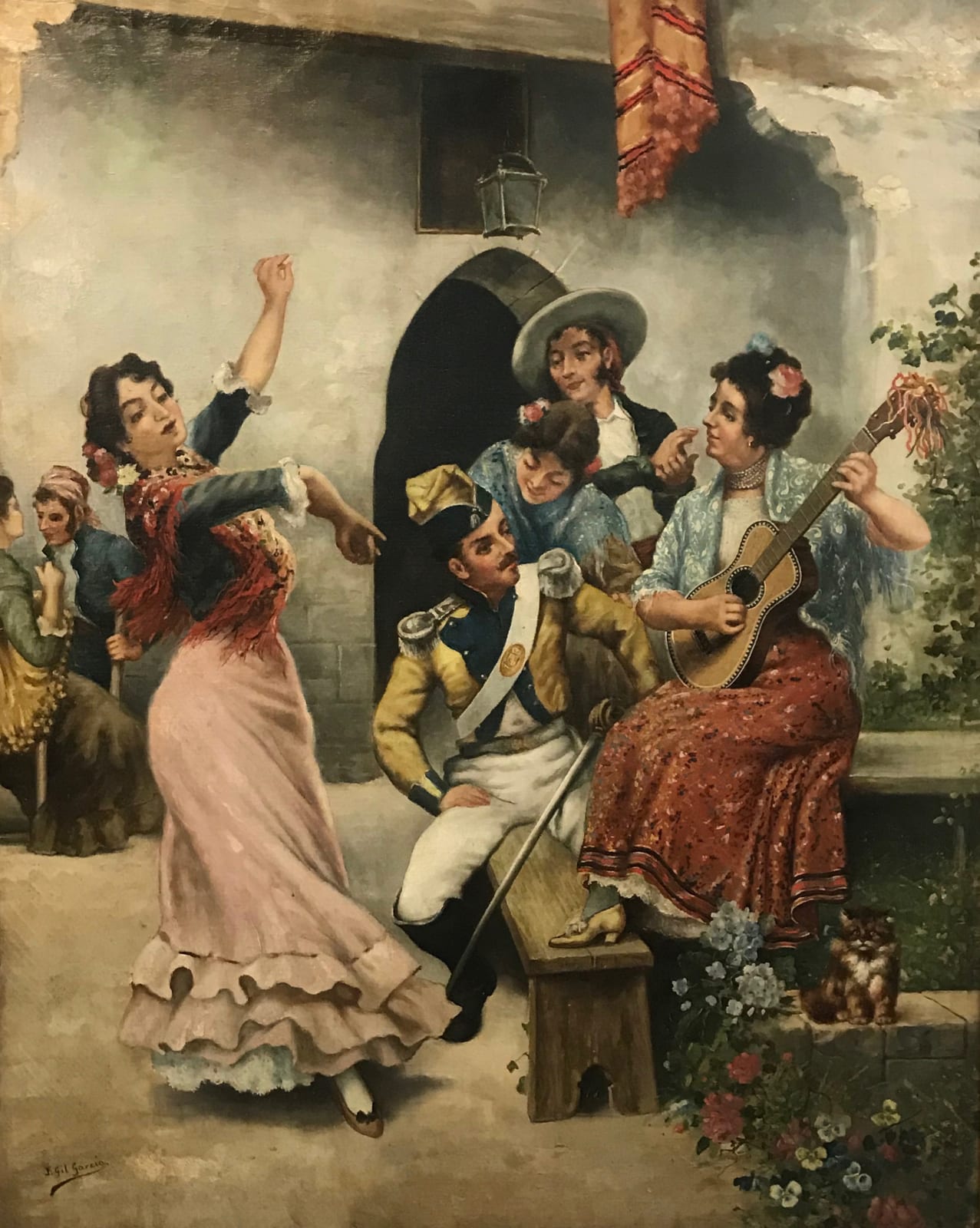 Juan Gil Garcia, Spanish Scene, 1920's