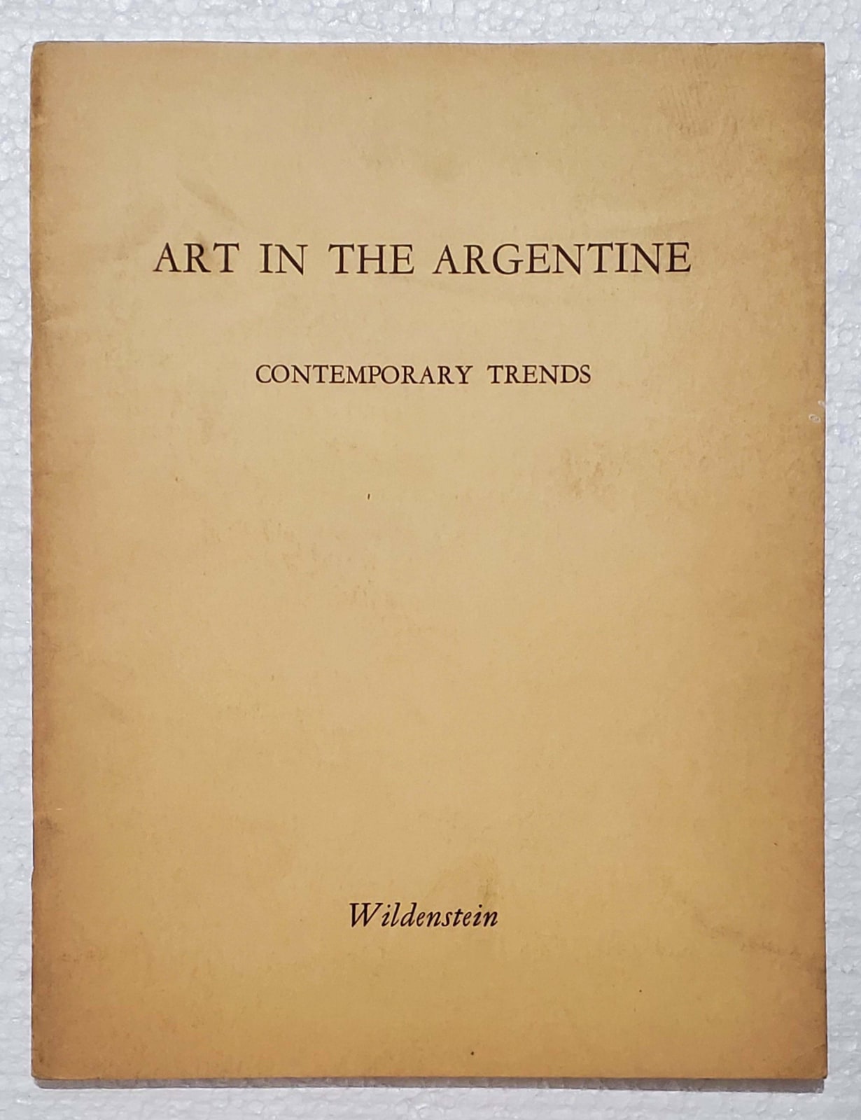 Art in the Argentine: Contemporary Trends, 1975
