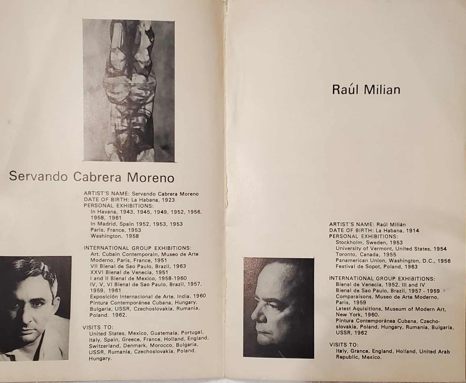 Cuba! First London Exhibition of Contemporary Cuban Art, N.D.