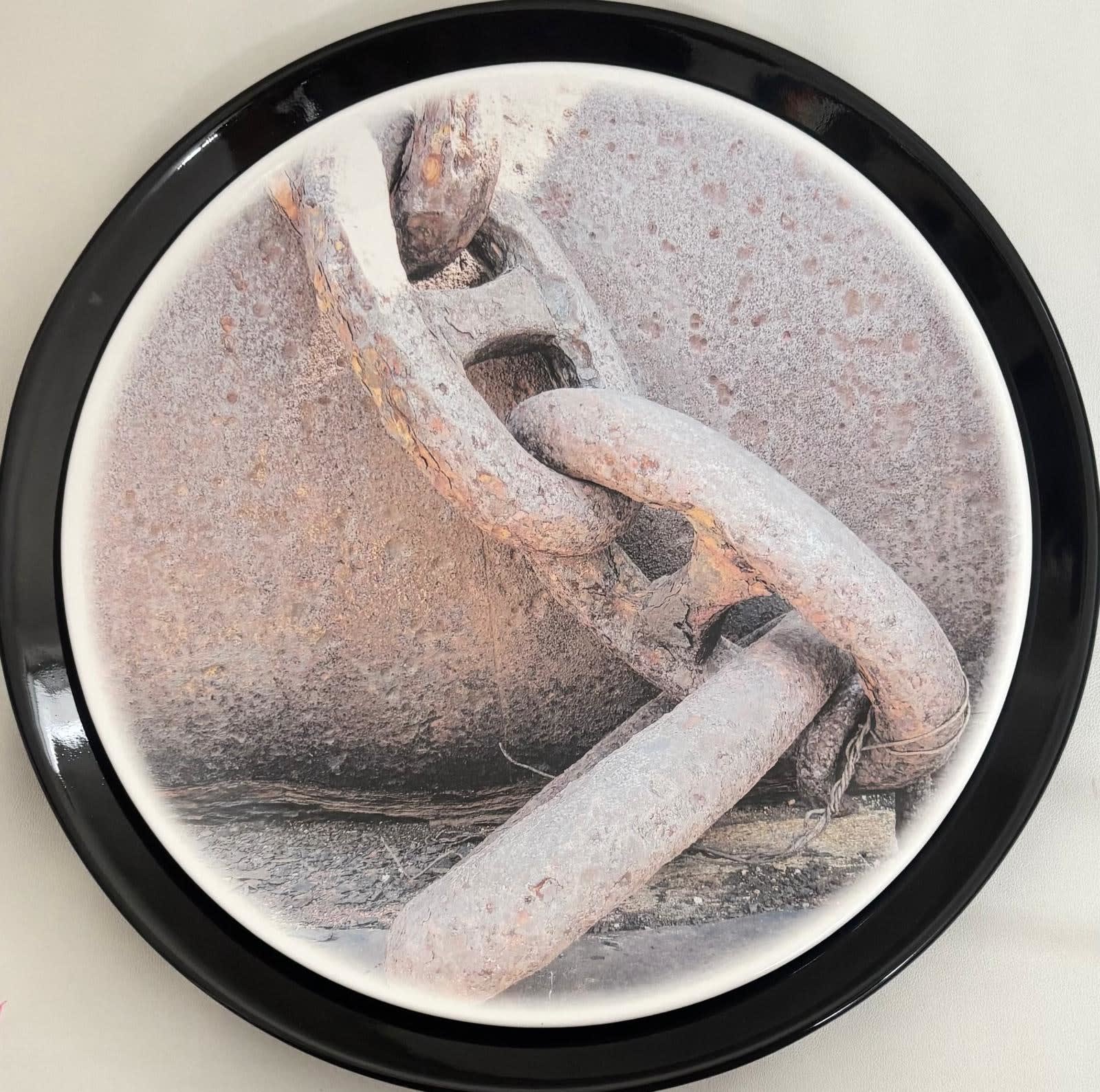 Jose Toirac, Solve et Coagula (ceramic plates), 2012