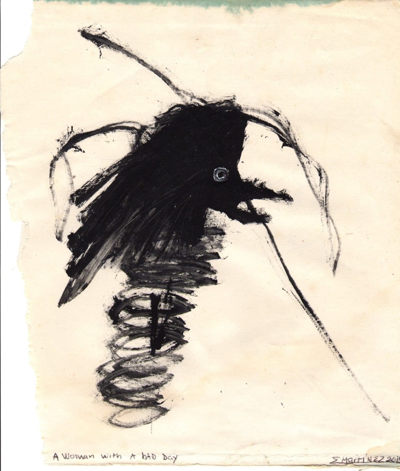Emilio Martinez, A Woman with a Bad Day, 2015