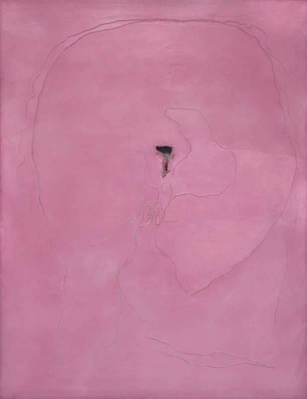Lucio Fontana, Concetto spaziale, 1962