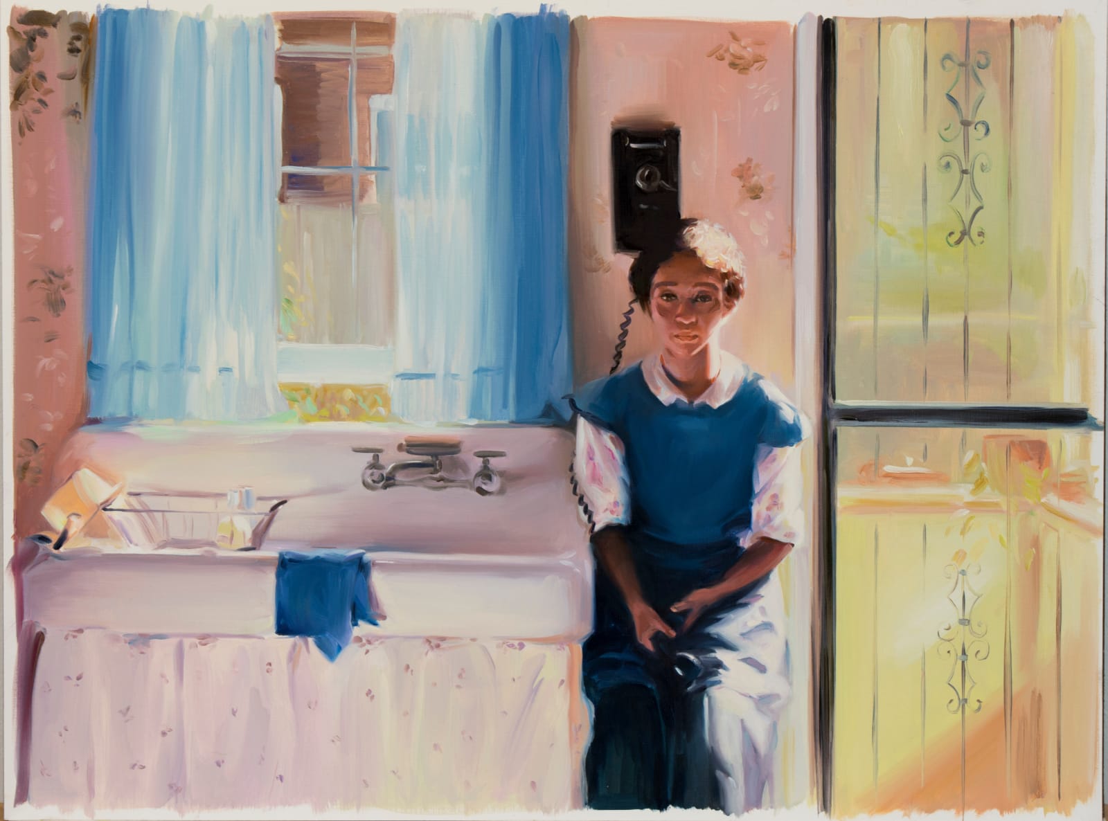 Leticia Sanchez Toledo, Study for Between Blues, 2023