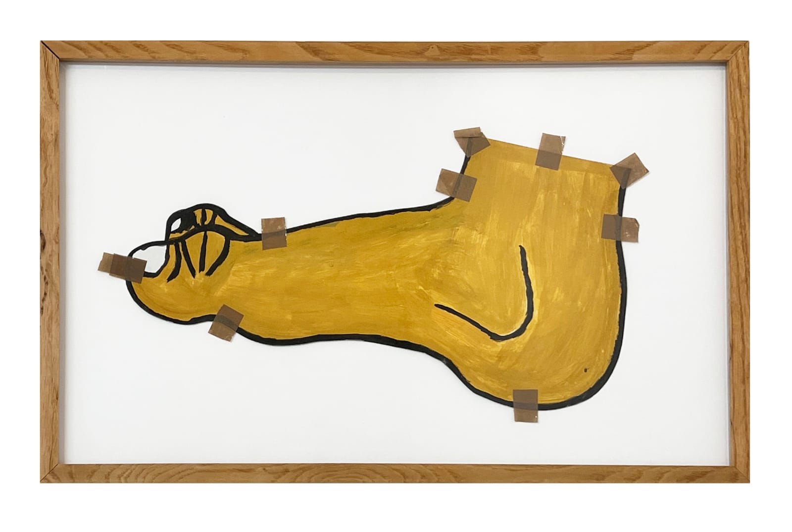 Misleidys Castillo, Untitled (foot), 2019