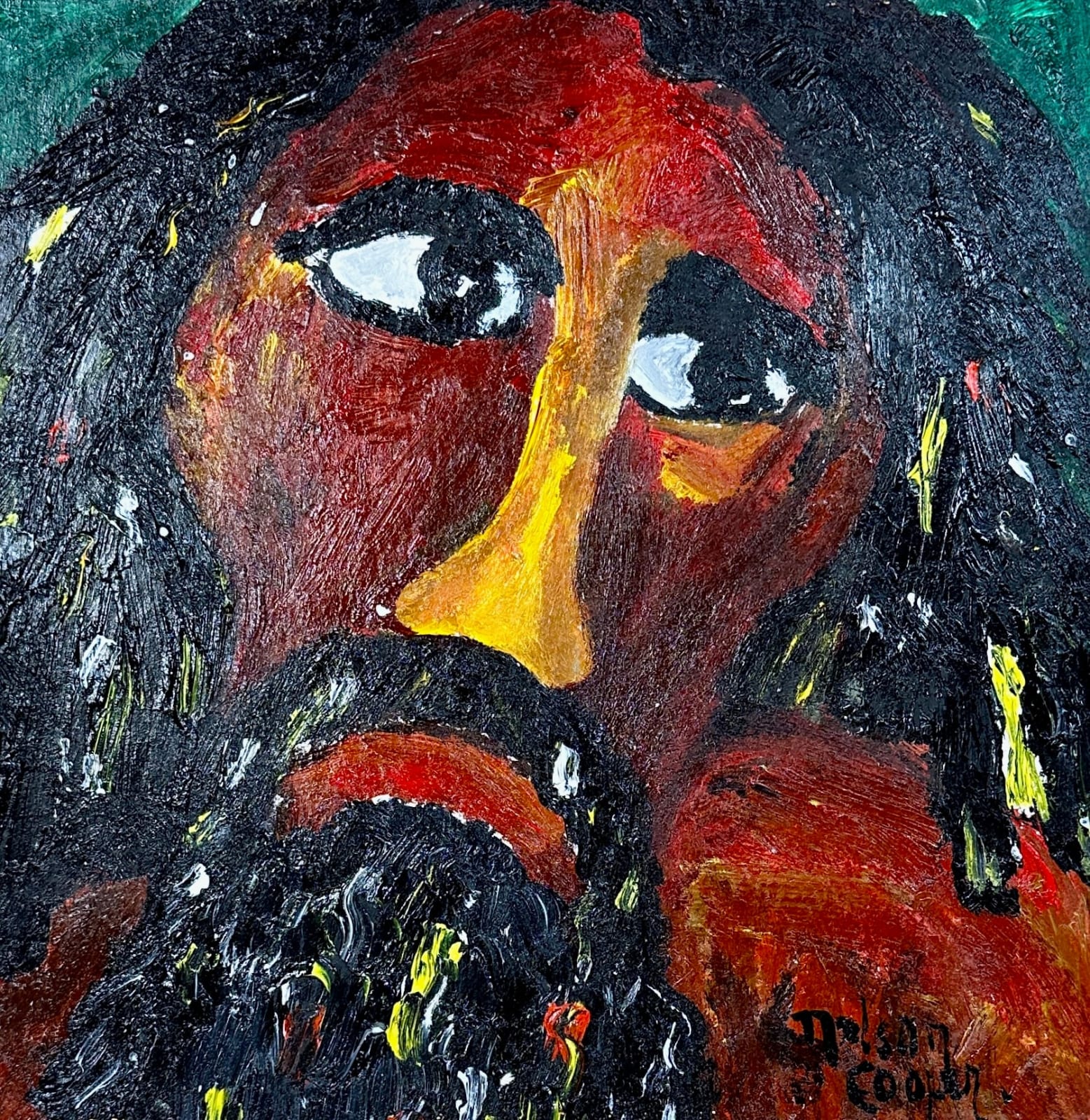 Nelson Cooper, Christ's Face, N.D.