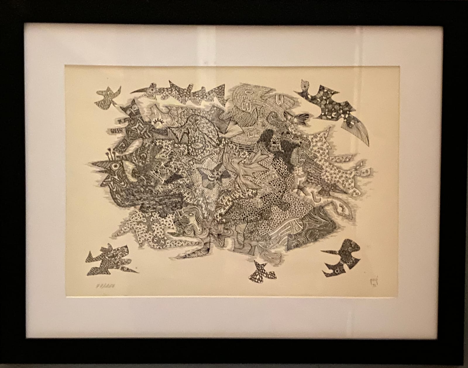 Ernesto Gonzalez Puig, Untitled, from Seis Pintores Cubanos suite, 1972