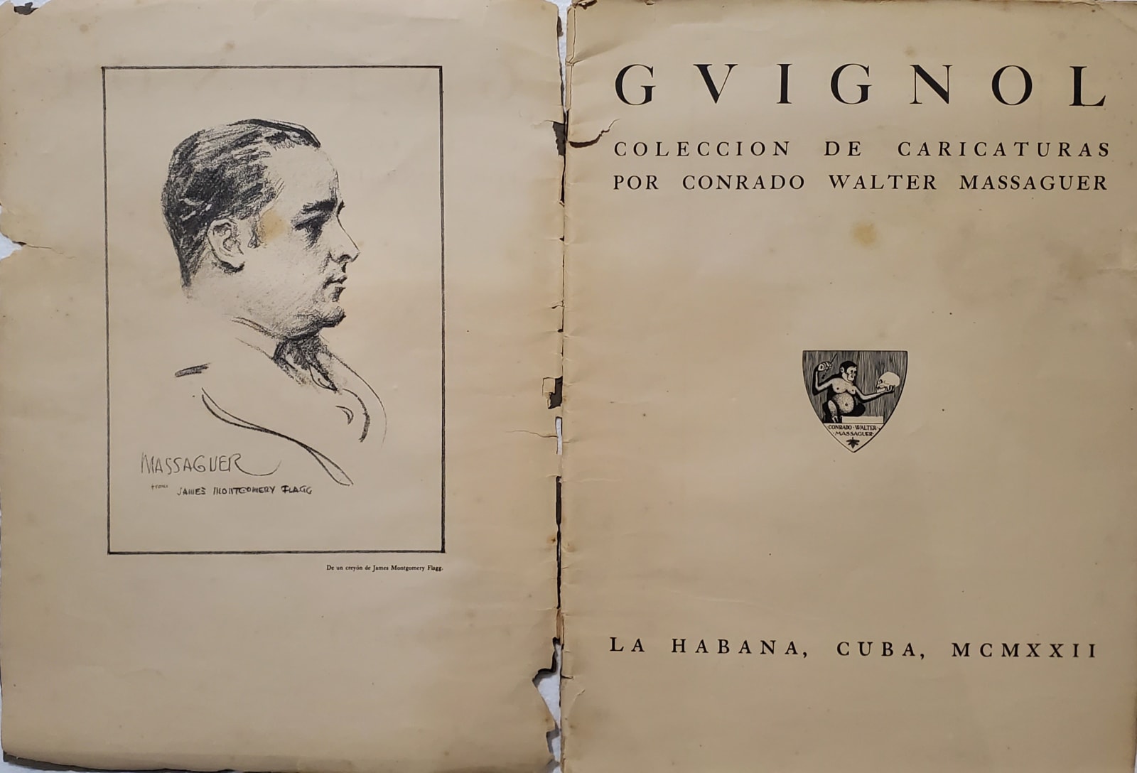 Massaguer, Guignol. Coleccion de Caricaturas por Conrado Walter Massaguer, 1922
