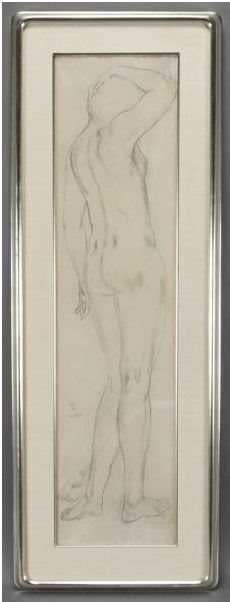 Tsougaharu Foujita, Jeune Femme Nue De Dos, c.1924