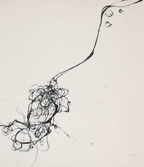 Andrea Cote, Untitled, from Wisps Series, 2009