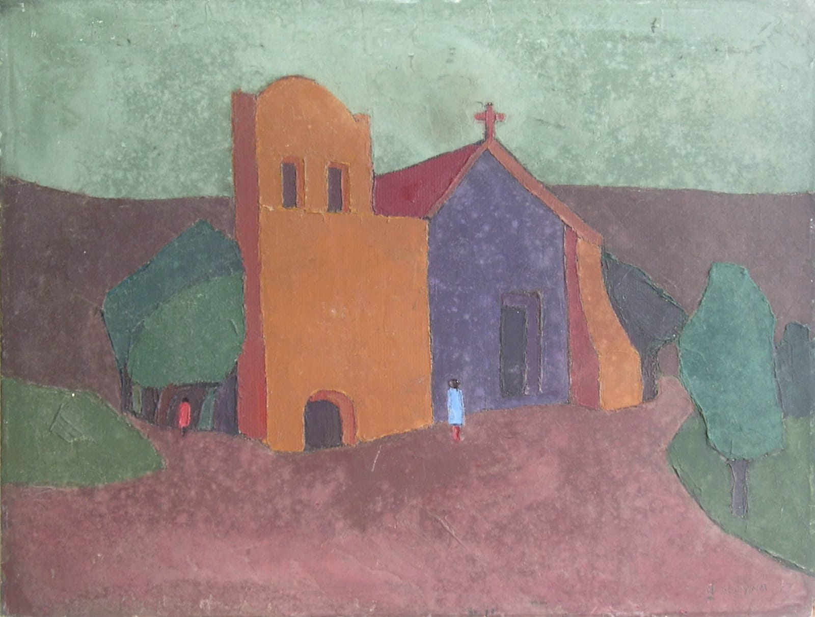 Manuel REYNA, Las Palmas-Capilla Colonial, 1977