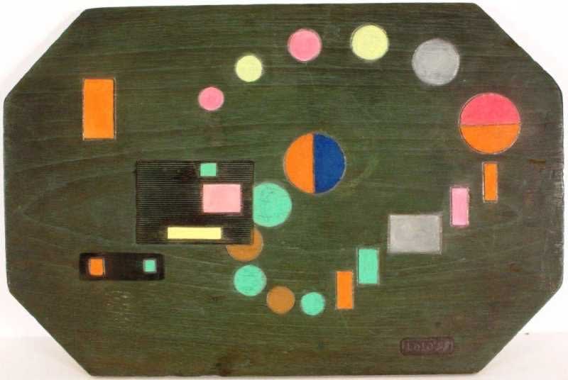 Lolo Soldevilla, Abstraccion, 1958