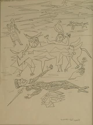 Carlos Sobrino, La Muerte del Torero, 1966