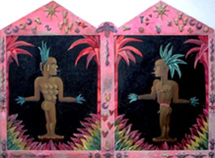 Edouard Duval-Carrié, Le Couple Premier, 1989