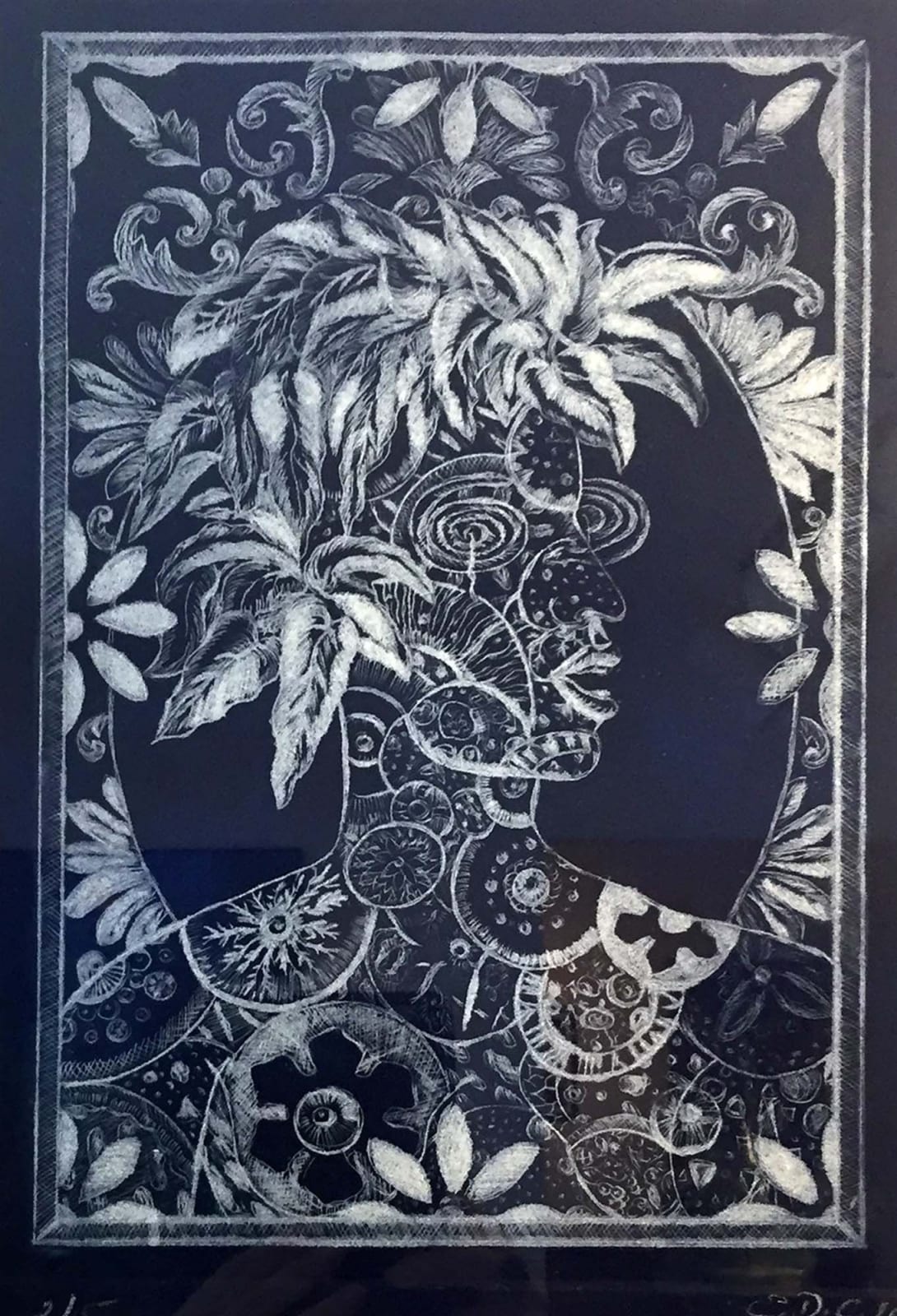 Edouard Duval-Carrié, Les Metamorphoses du Makandal # 3, 2016