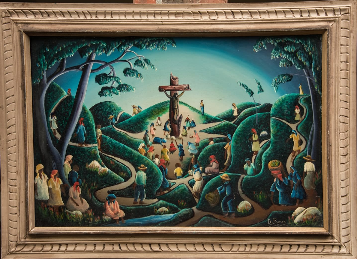 Byron Bourmond, Crucifixion