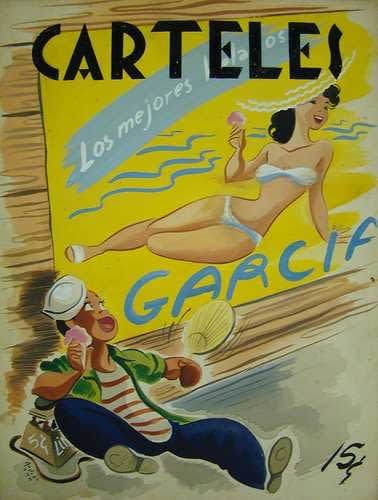 Andres Garcia Benitez, Carteles, 1950's