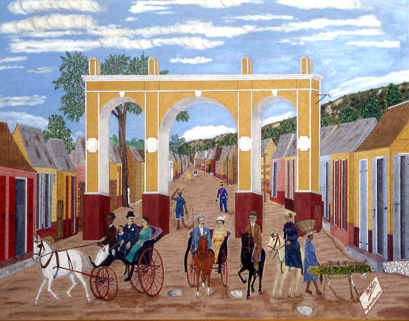 Philomé Obin, Cap Haitien Bourgeoisie, N.D.