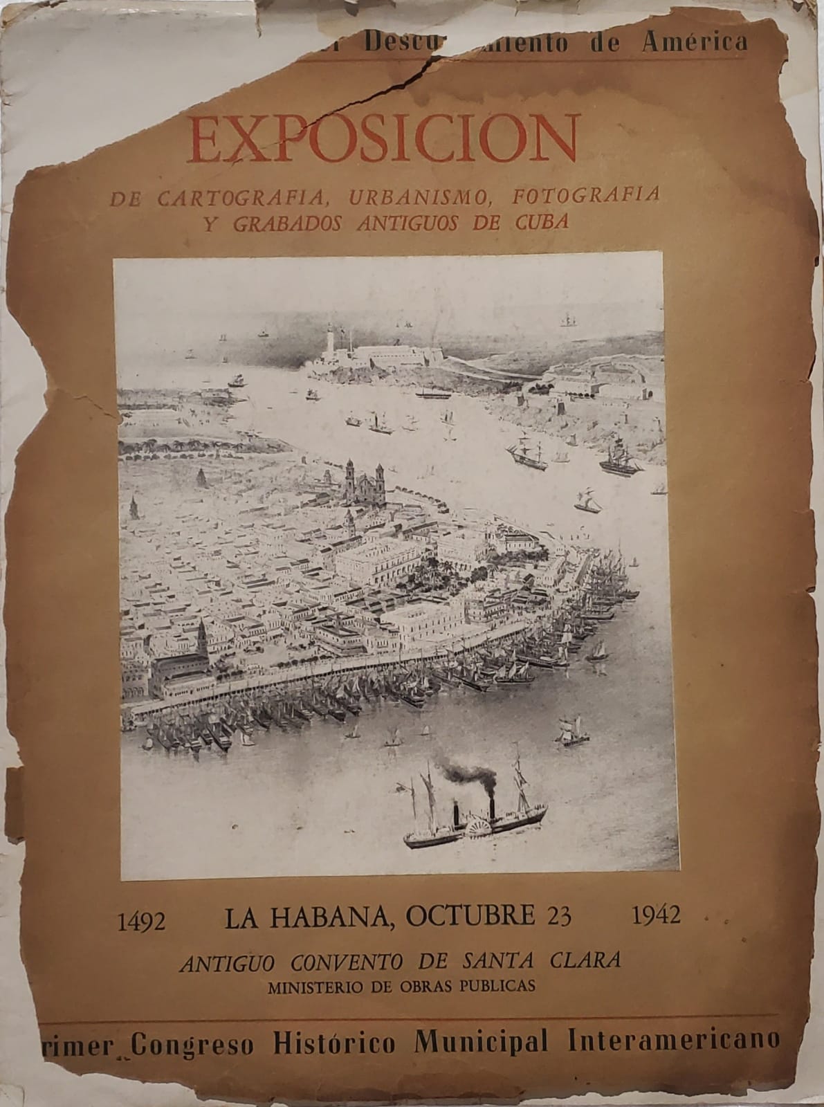 Exposicion de Cartografia, Urbanismo, Fotografia y Grabado, 1942
