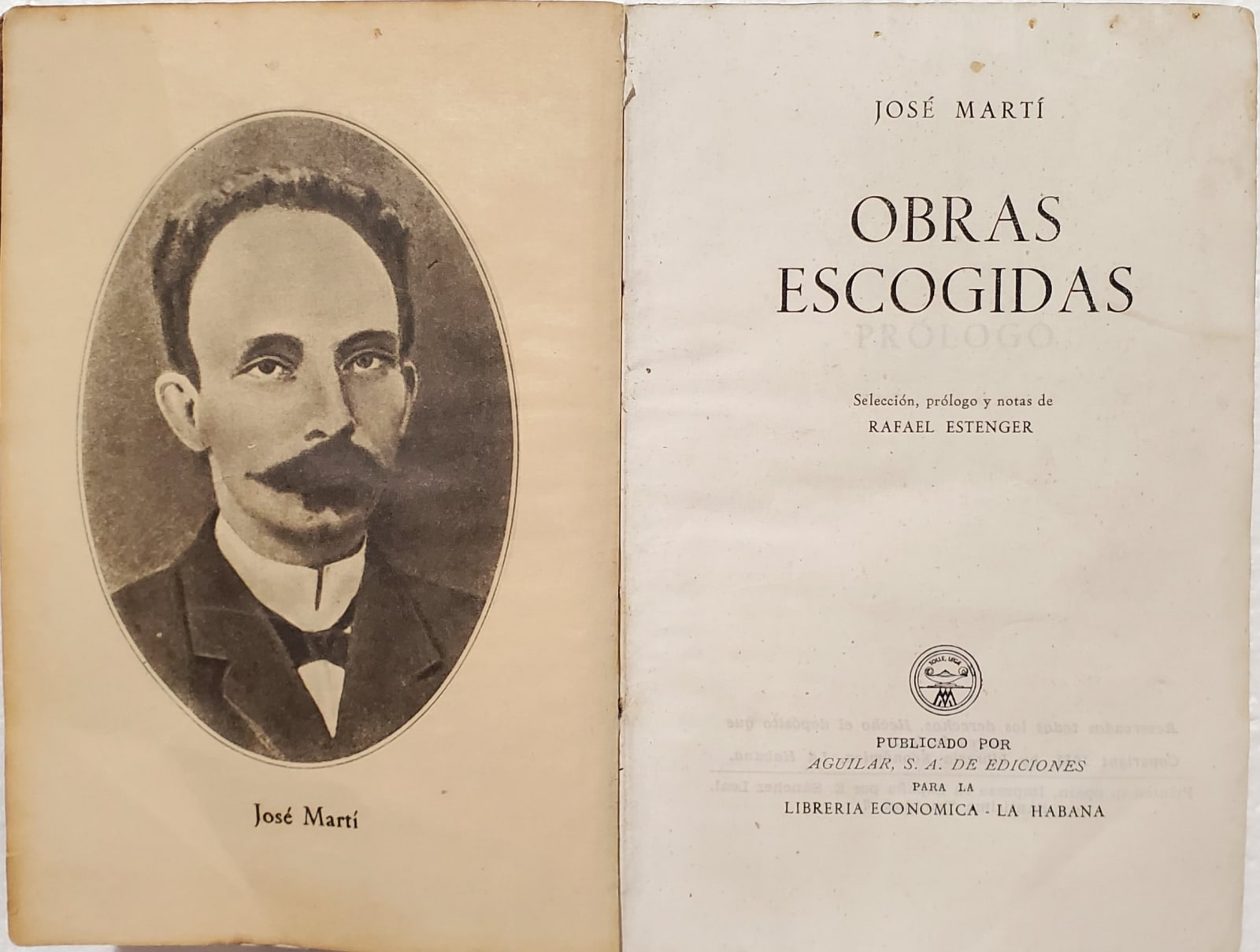 Jose Marti, Jose Marti. Obras Escogidas, 1953