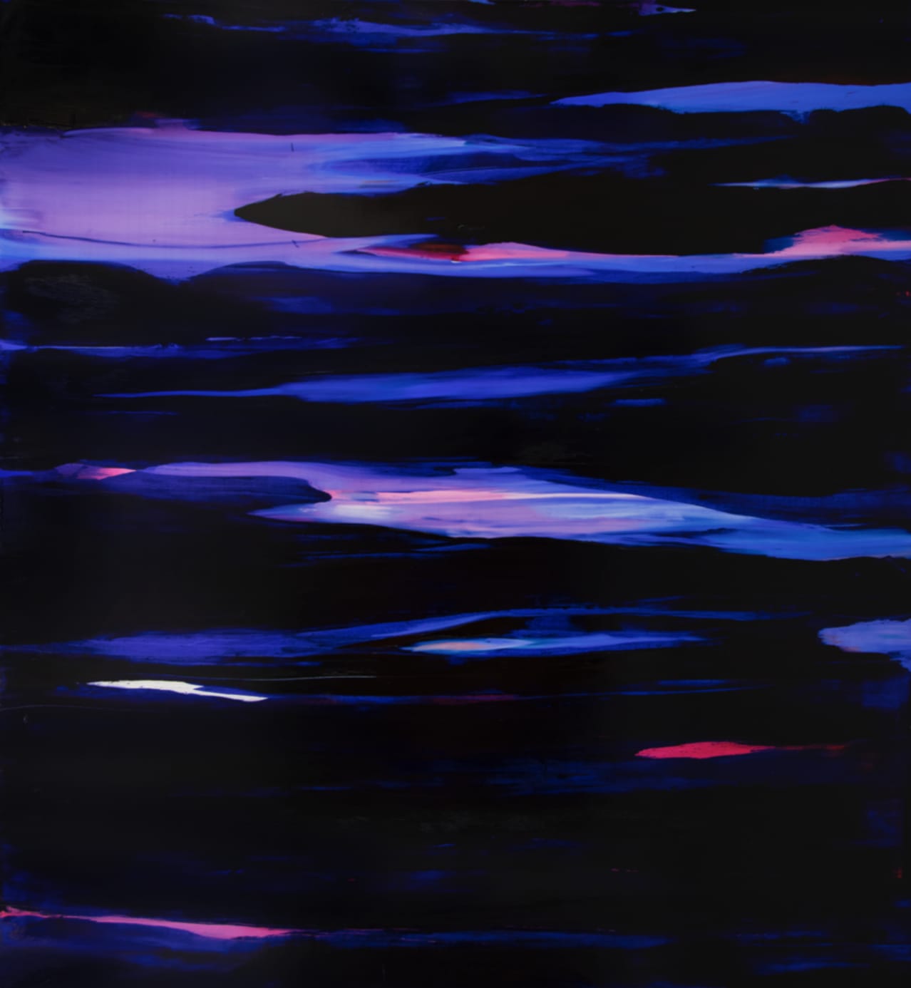 Rachel Valdes, En el Espacio (serie azul 3), 2021