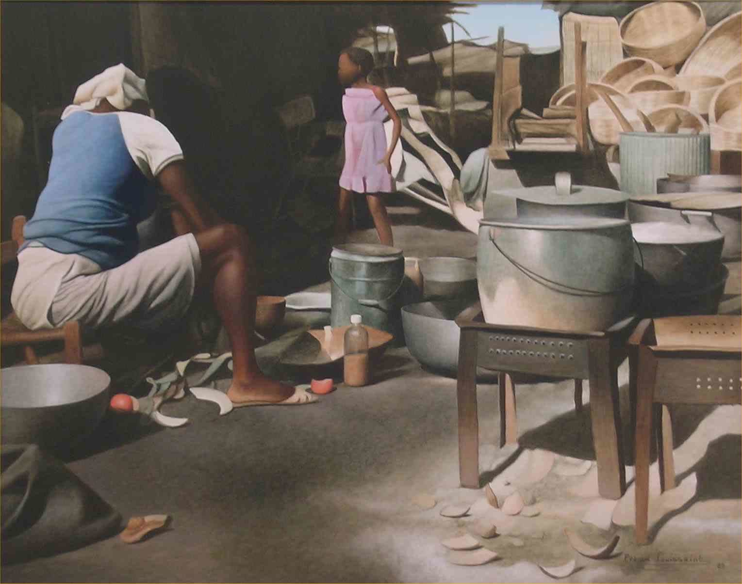 Franck Louissaint, Untitled, 1989