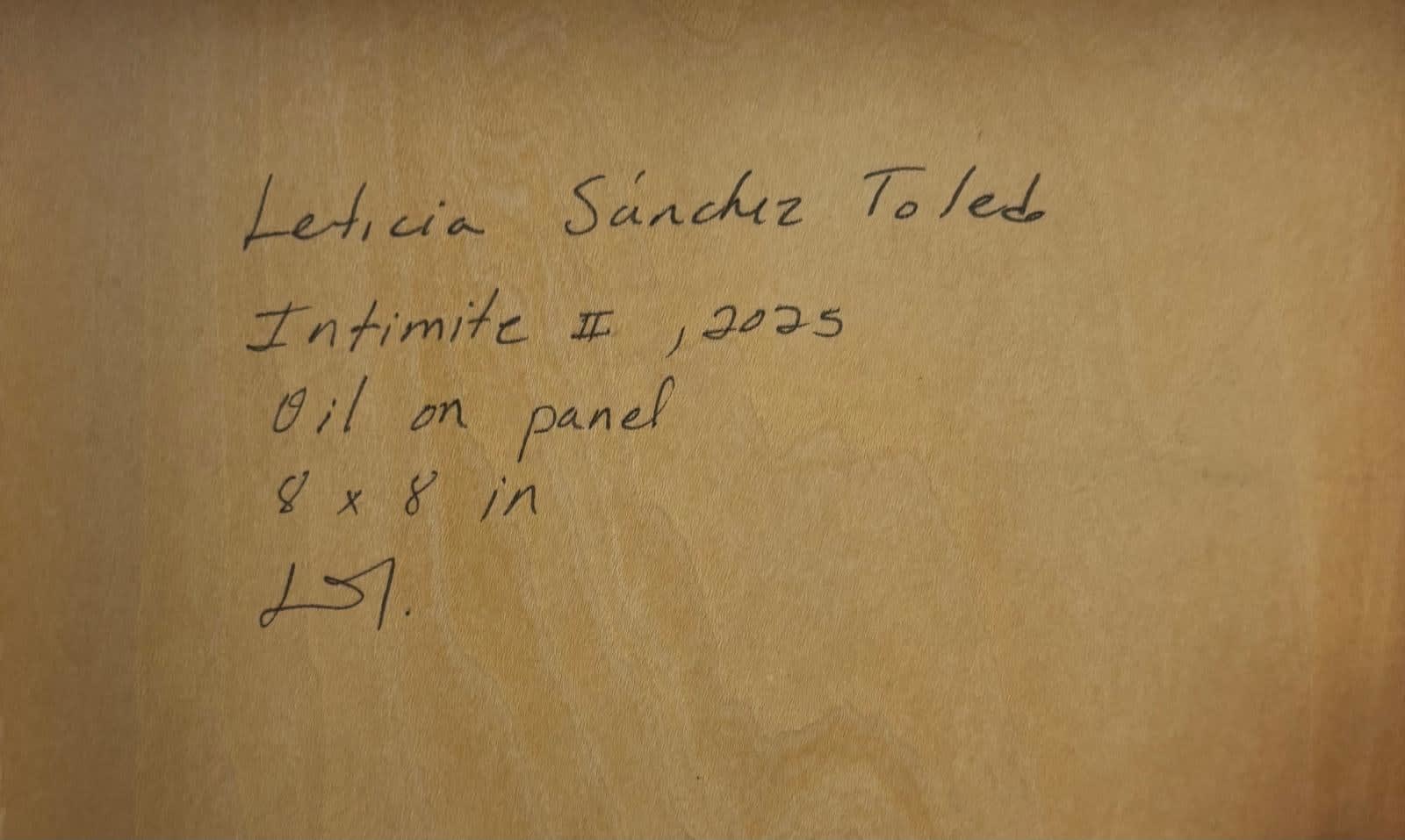 Leticia Sanchez Toledo, Intimite I-II (Dyptich), 2025
