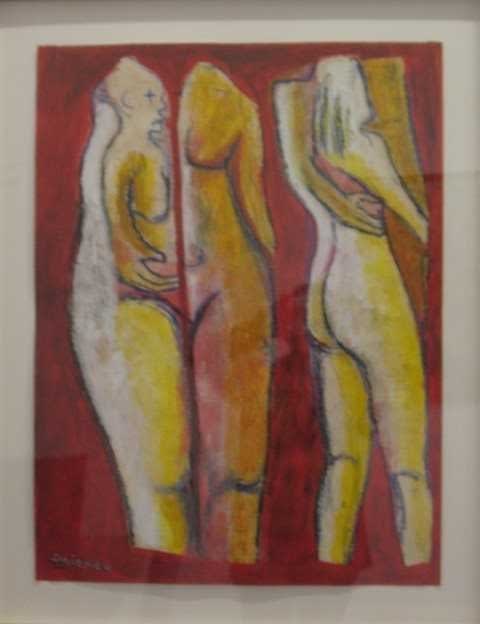 Eric Cadien, Figures in Composition, 1986