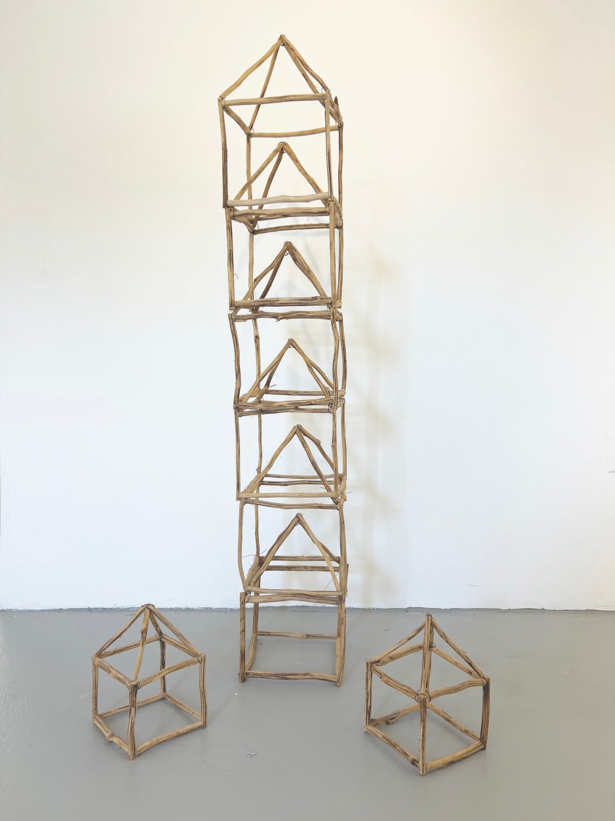 J. Roberto Diago, La Ciudad Transparente (set of 8 houses), ca. 2000