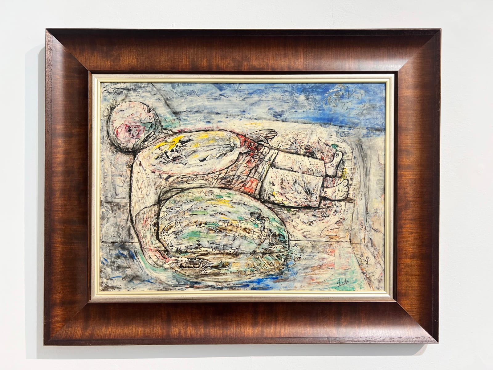 Eduardo Abela, Niño con melón (also known as Hombre con melón), 1955