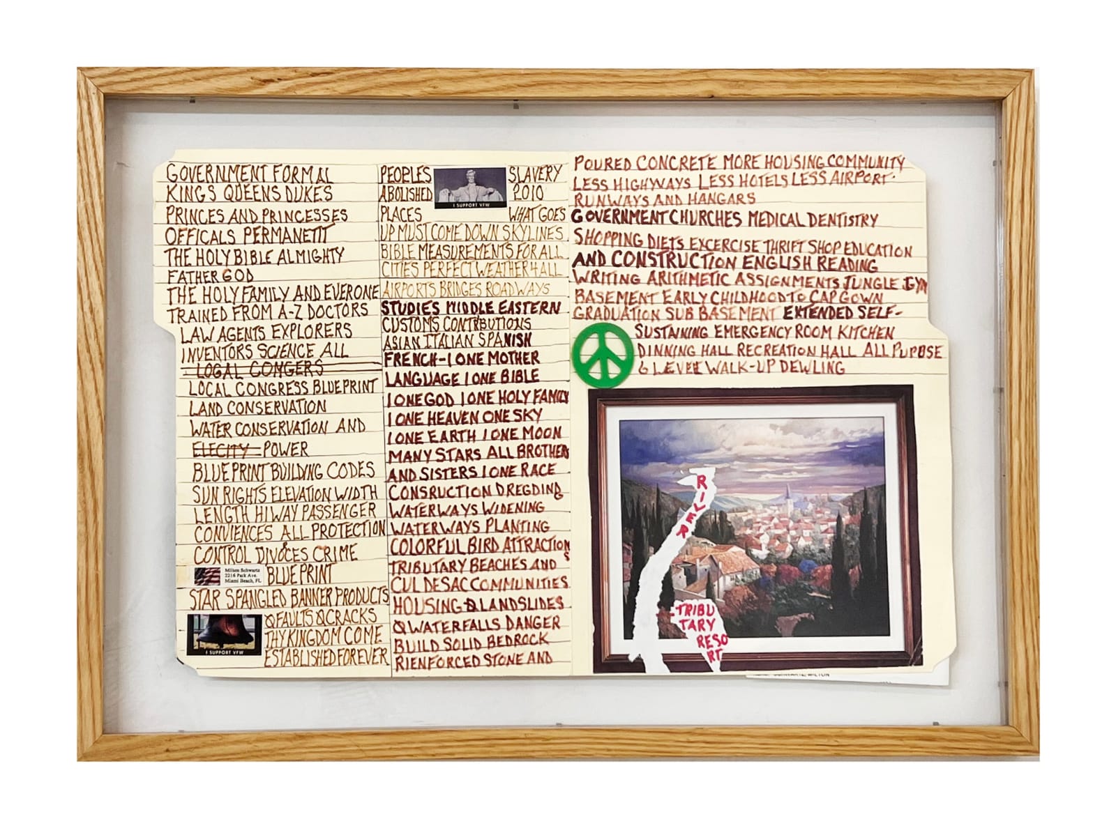 Milton Schwartz, Untitled (double-sided work), N.D.