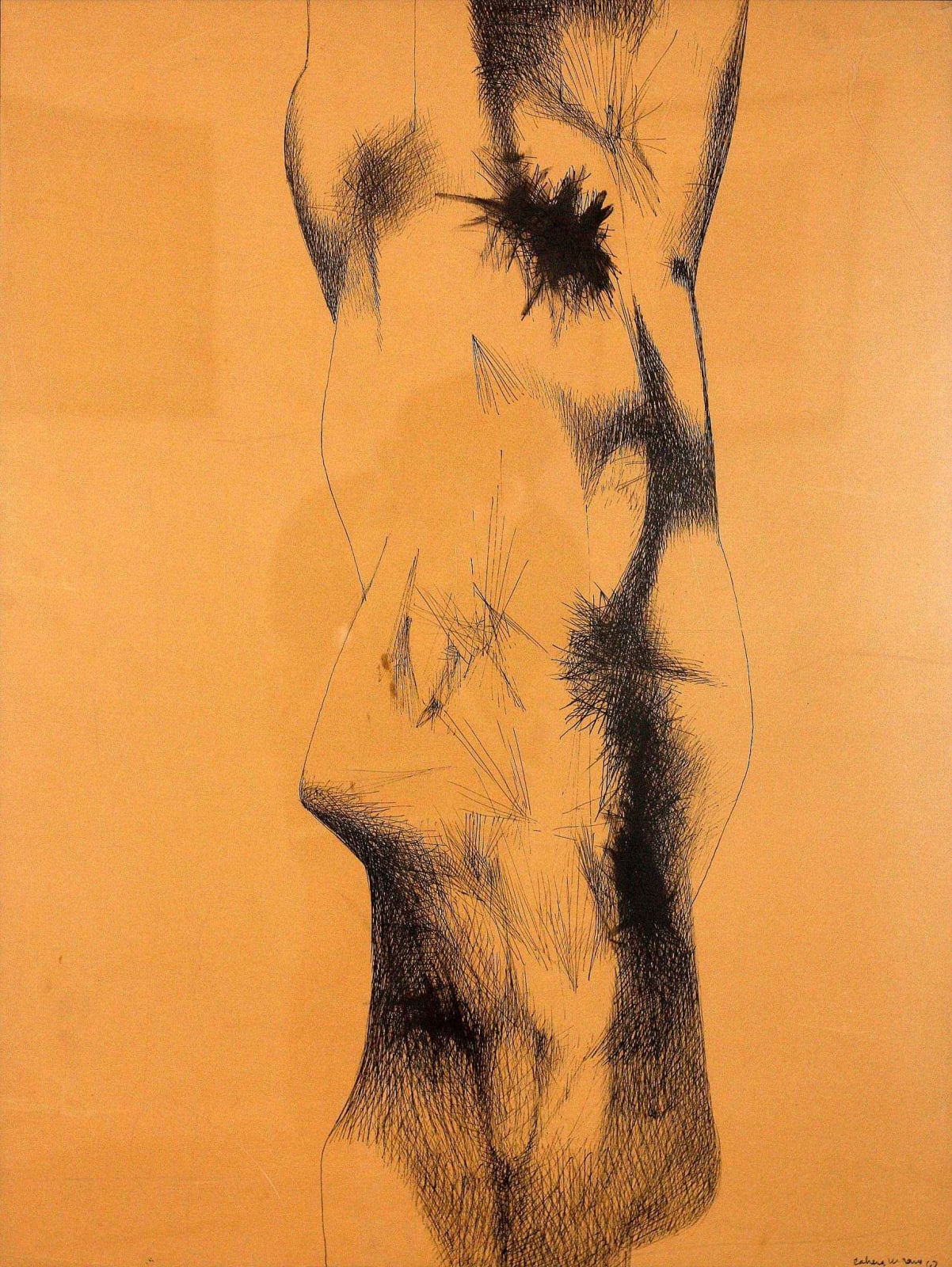 Servando Cabrera Moreno, Erotic Figure (1967), 1967