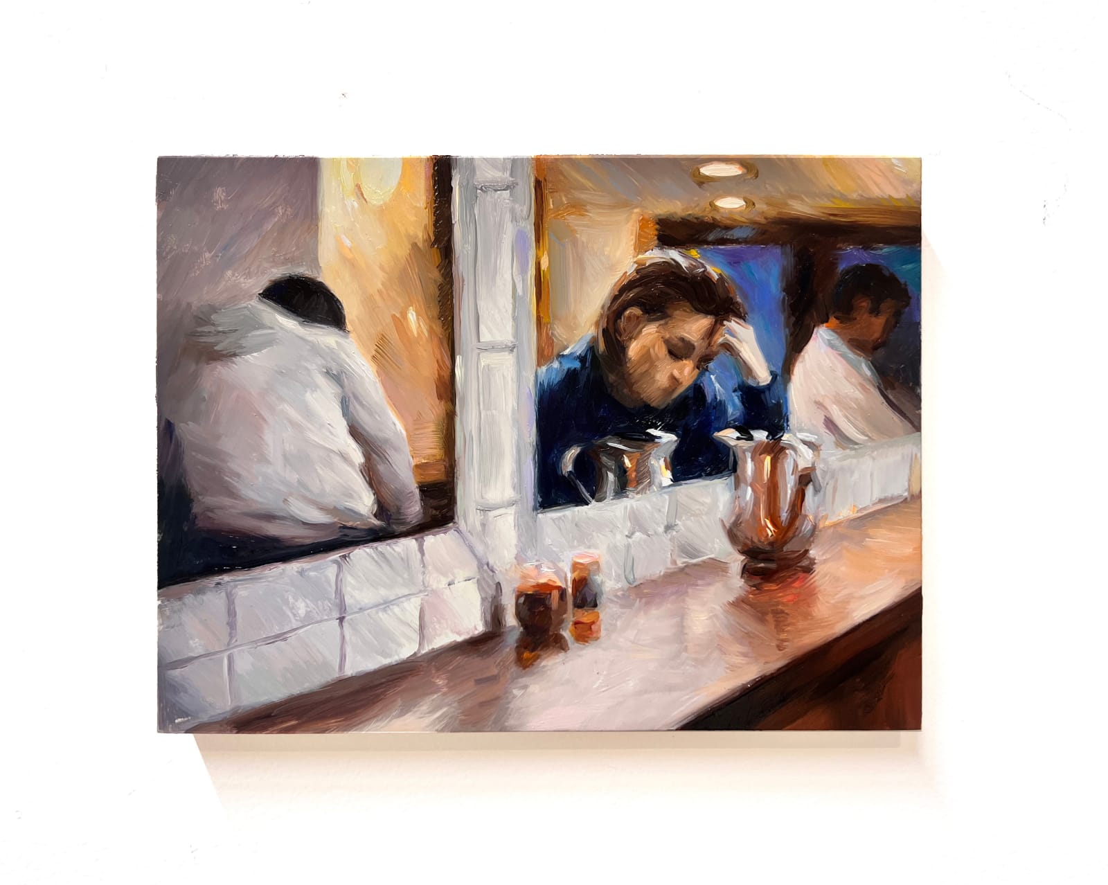 Leticia Sanchez Toledo, At the café, 2025