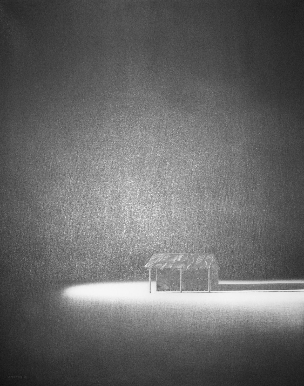 Jorge Lopez Pardo, Autoretrato 36, 2008
