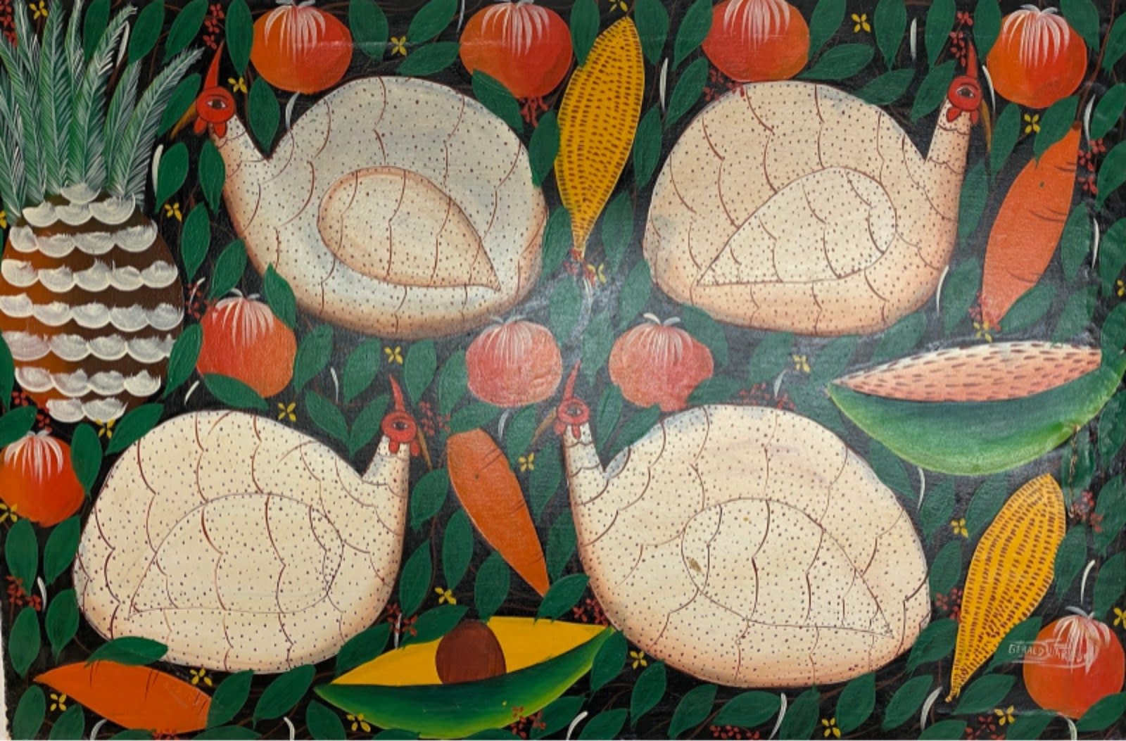 Gerald Lareus, (Turkeys), N.D.