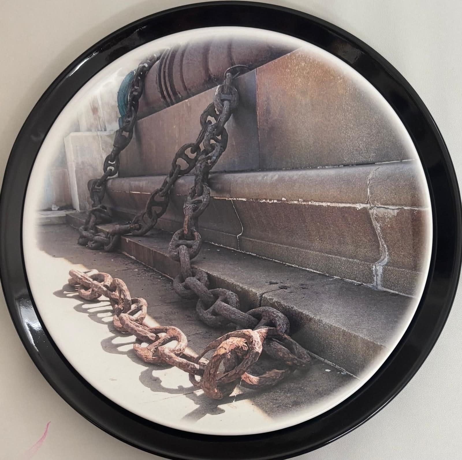 Jose Toirac, Solve et Coagula (ceramic plates), 2012