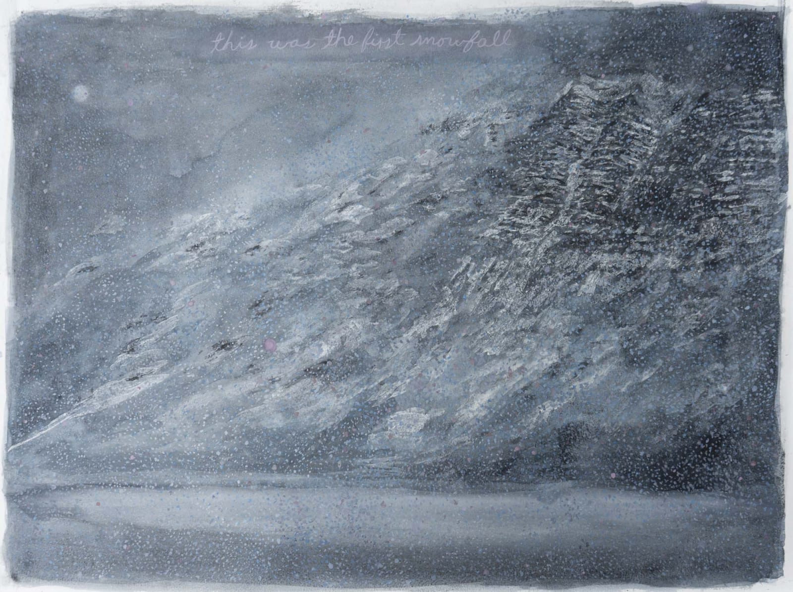 Jorge Rios, This Was the First Snowfall, 2020