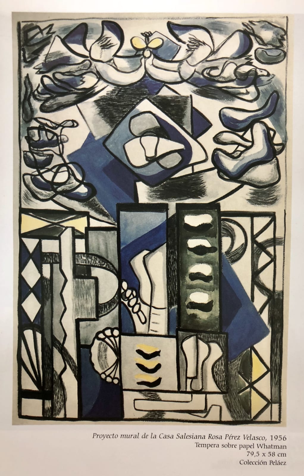 Amelia Peláez / Marta Arjona, Ceramic tiles based on an Amelia Peláez' tempera on paper, 1999